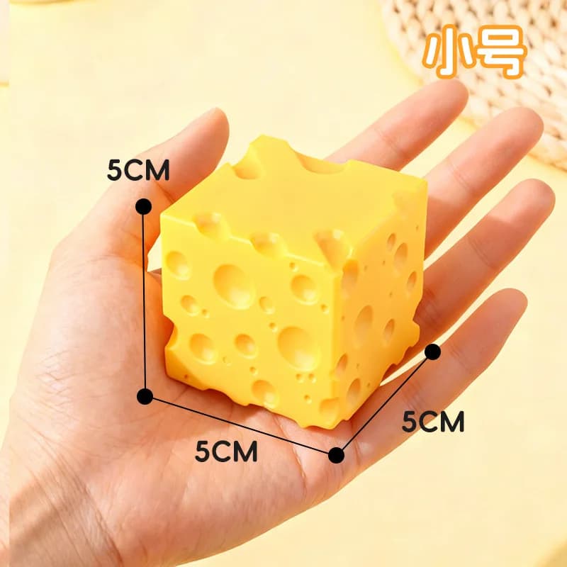 Produit phare : Pâte à pétrir au fromage à rebond lent de 11 cm de diamètre pour soulager le stress