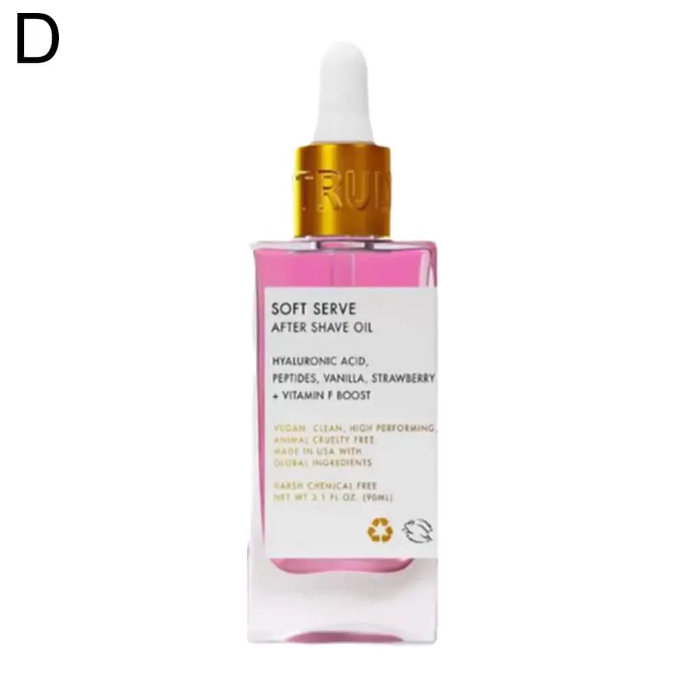 Huile après-rasage à la fraise et à la vanille pour femmes, 90ml, huile de service douce après-rasag