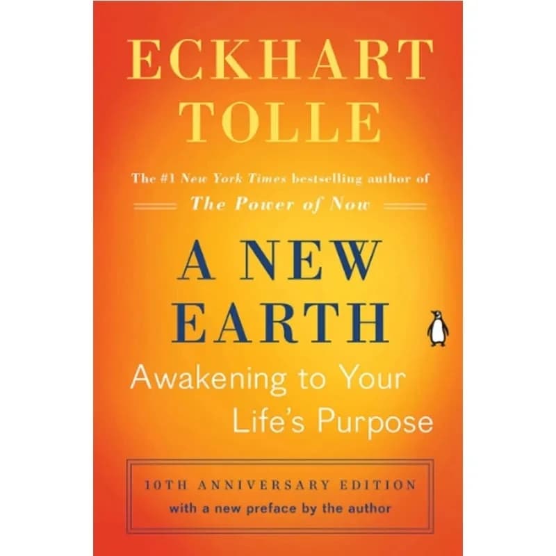 Une nouvelle Terre d'Eckhart Tolle Éveil vers le Scopo de votre vie Livre anglais Livre de poche Lib