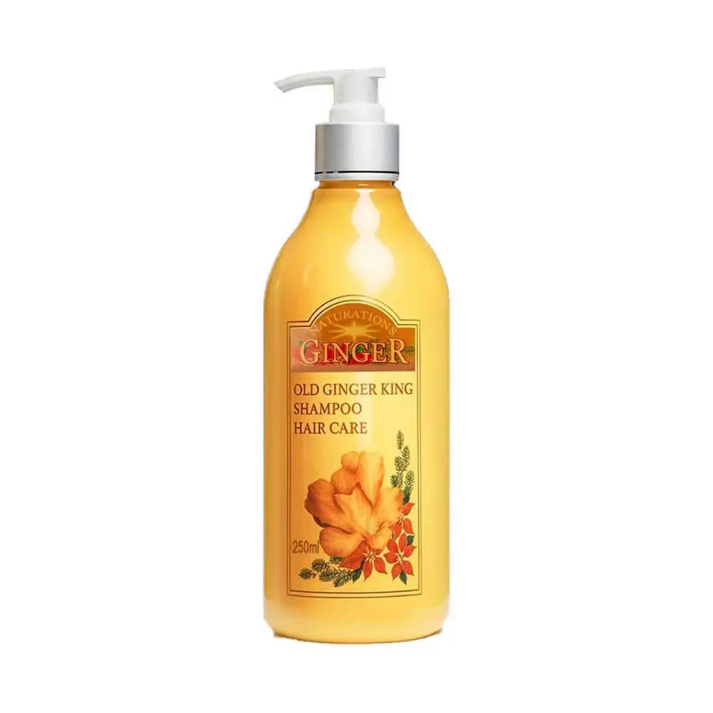 Shampooing capillaire au jus de gingembre ancien 250 ml – Traitement professionnel du cuir chevelu,