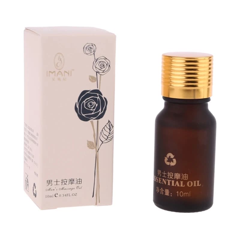 Pommade aux huiles essentielles pour hommes, ingrédient naturel à base plantes, retarde l'agrandisse