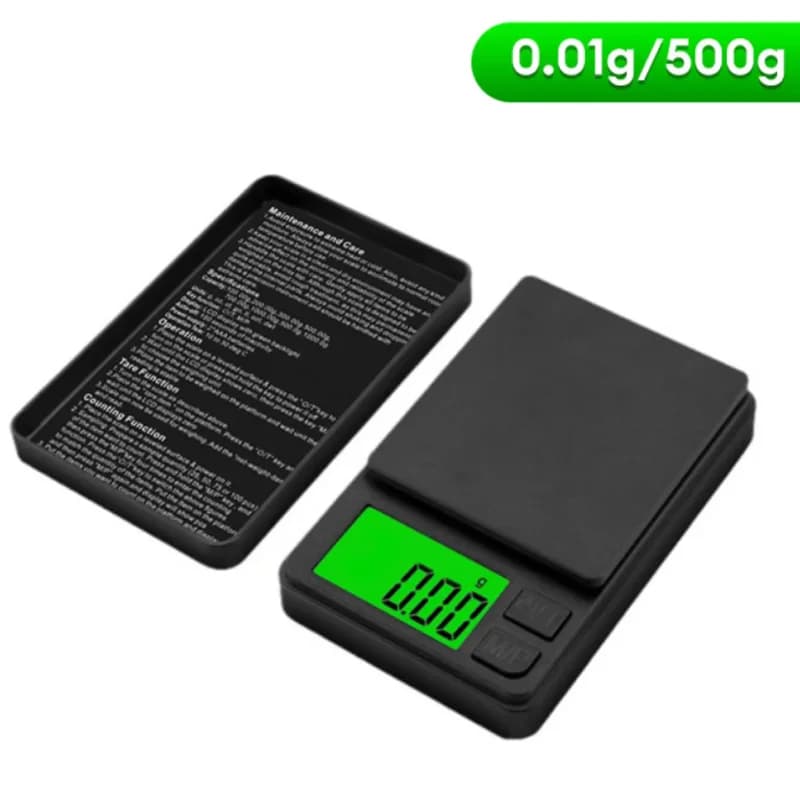 Mini balance de poche de précision avec écran LCD rétro4.2, balance numérique pour grammes, aliments