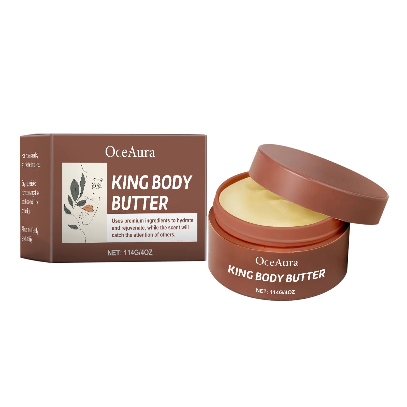 Crème hydratante au beurre de karité, soin doux et lisse pour la peau, beurre nourrissant pour le co