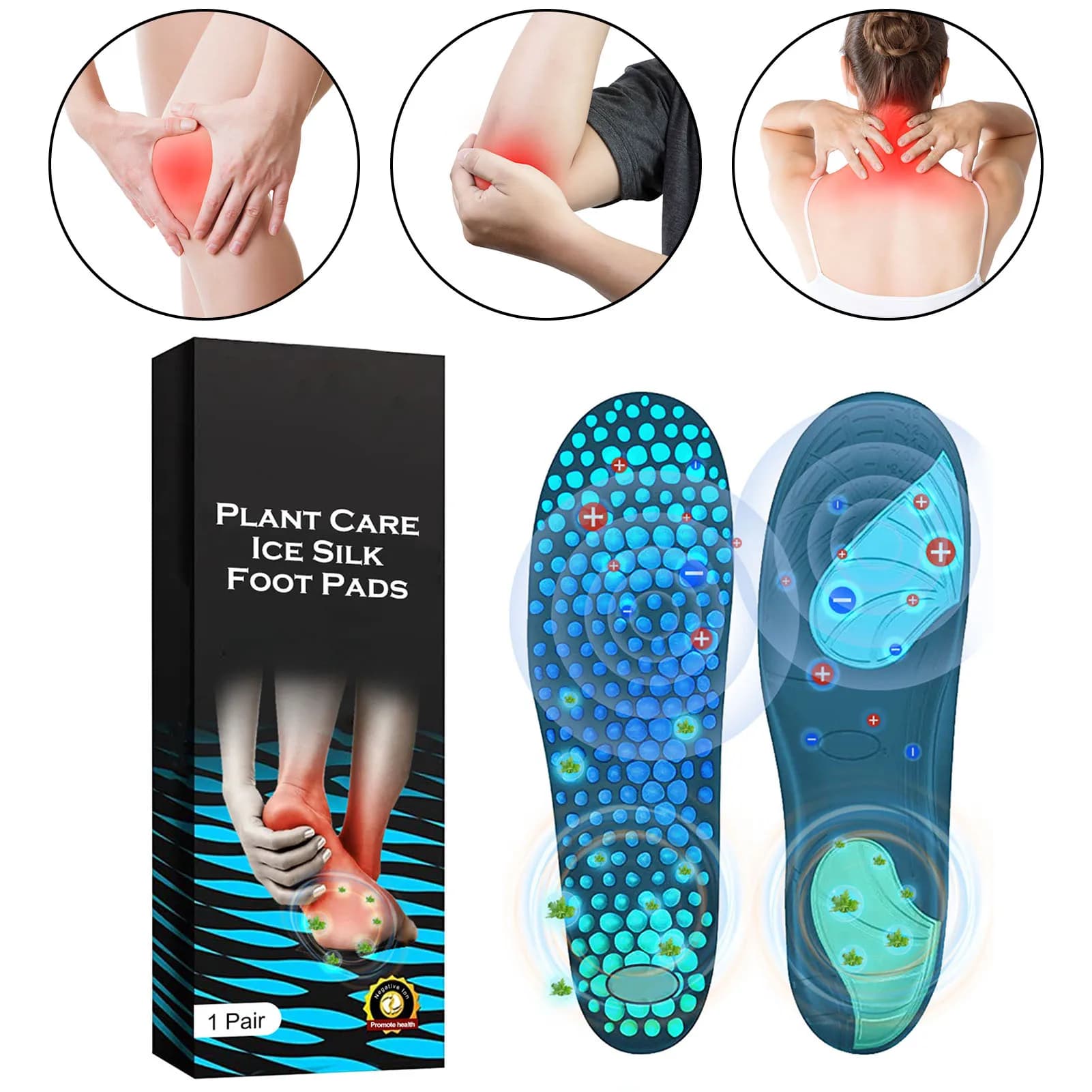 Semelles intérieures de Massage pour varices, soulage les douleurs articulaires, semelle intérieure