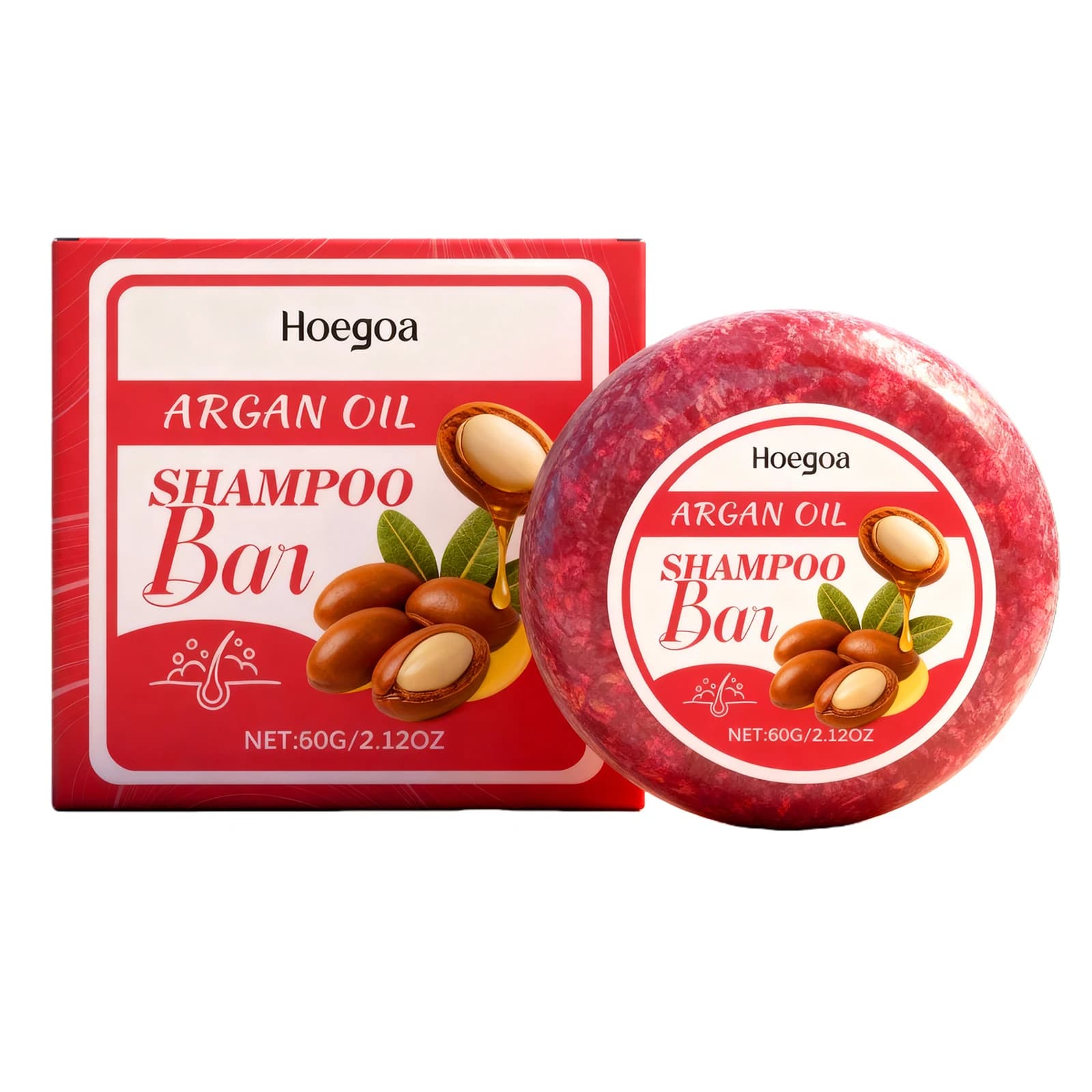 Barre de shampoing solide pour tous les Types de cheveux, huile de ricin, beurre de karité, hydratan