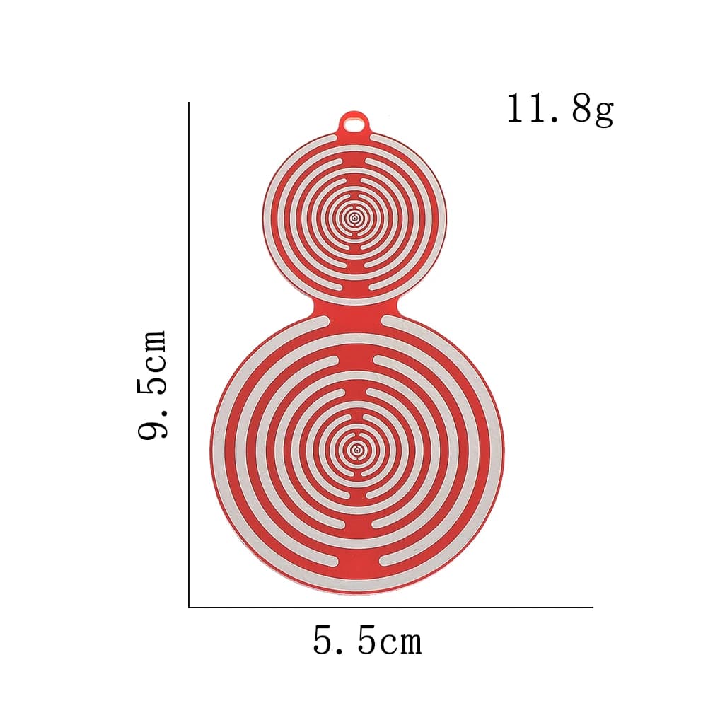 Pendentif disque d'énergie polarisant, réduit l'énergie négative, oscillateur multi-ondes de Lakhovs
