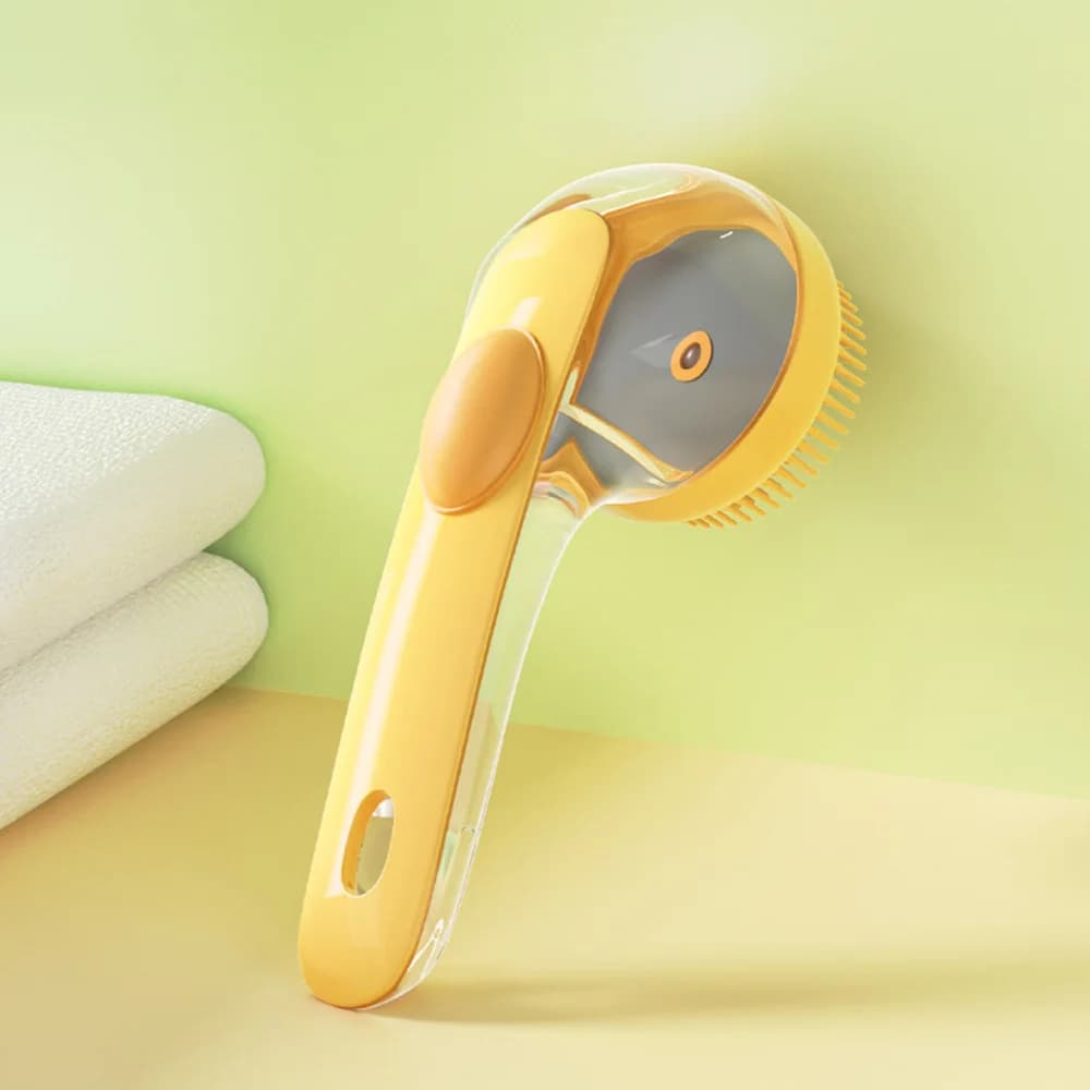 Brosse de bain pour animaux de compagnie pour petits chiens et chats: outil de lavage spécialisé pou