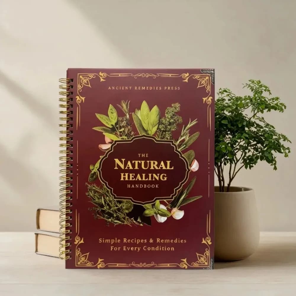 Manuel de guérison naturelle, guide relié en spirale sur les remèdes à base de plantes et le soutien