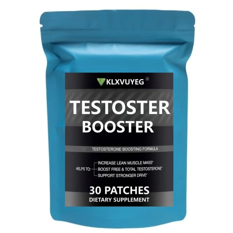  Booster de testostérone 30 patchs - Améliore l'endurance et l'énergie, *le plus puissant* booste