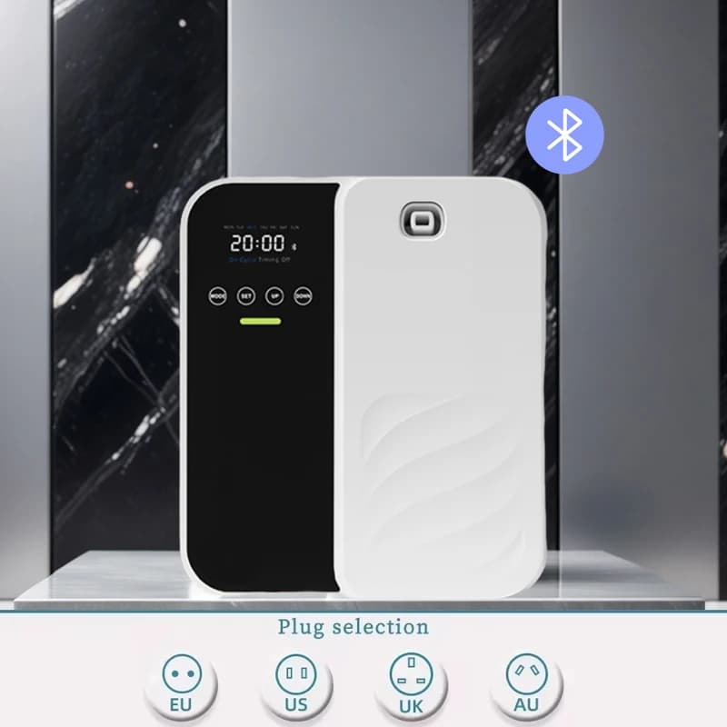 Diffuseur d'arômes sans eau, diffuseur électrique 1000m³, machine à parfum, huiles essentielles, dés