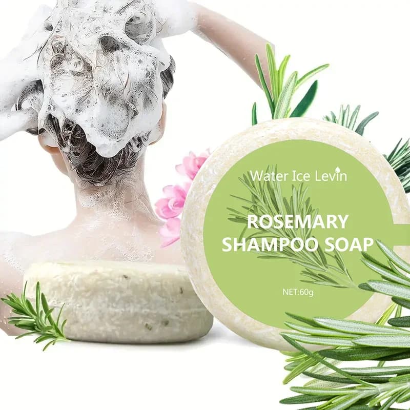 Savon shampoing à l'huile, 60 grammes, savon hydratant fait main contenant du glycérine, adapté aux