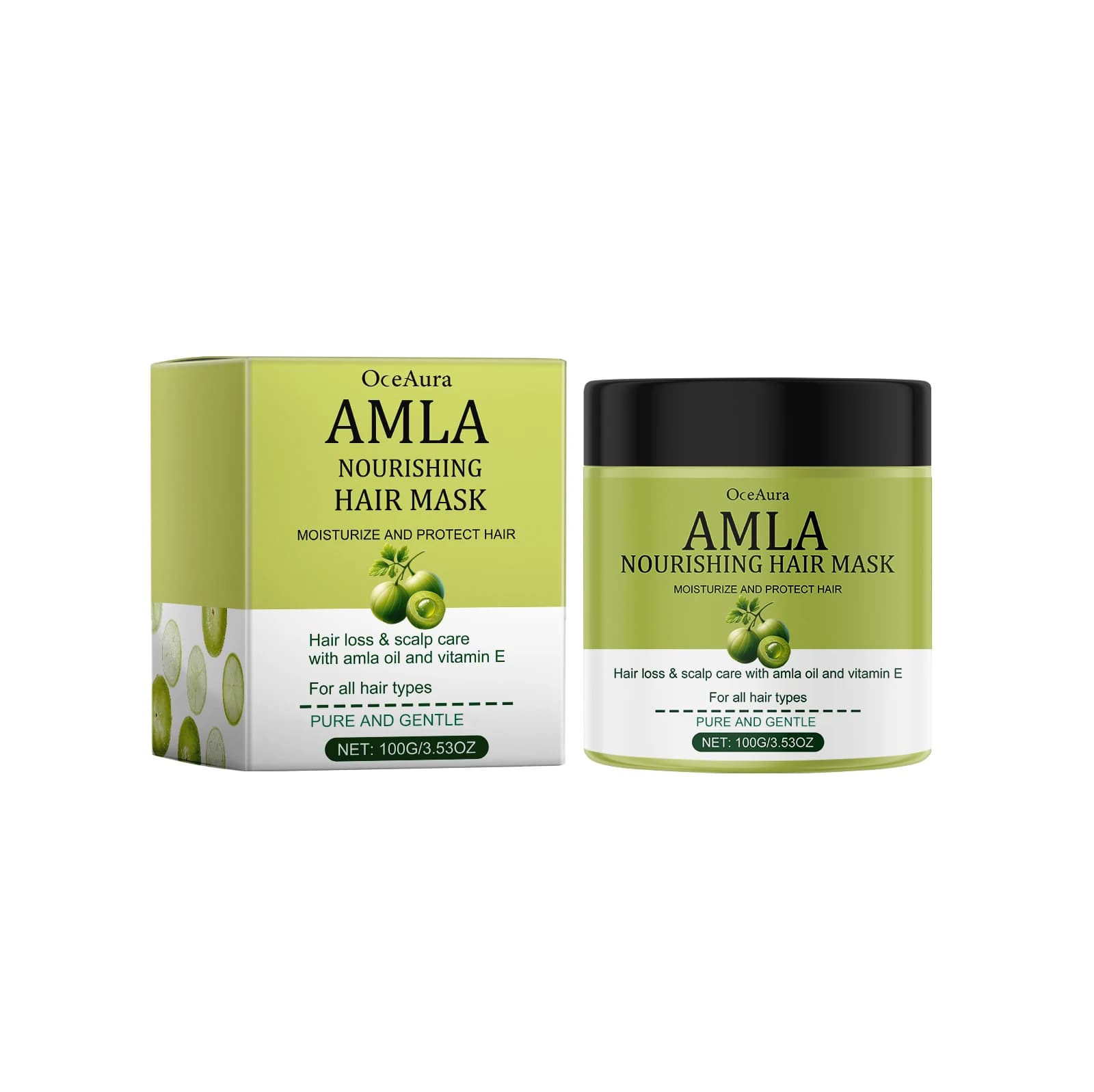 Masque capillaire Original, huile Amla, croissance des cheveux, hydratant, lissant, réparation, extr