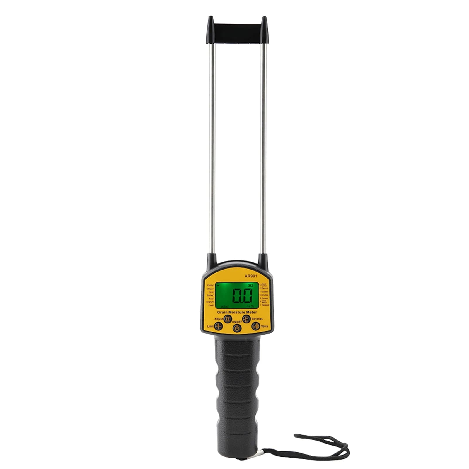 SMART GENSOR-Humidimètre numérique LCD Mars, Humidimètre pour blé, maïs, riz, arachide, soja, AR991