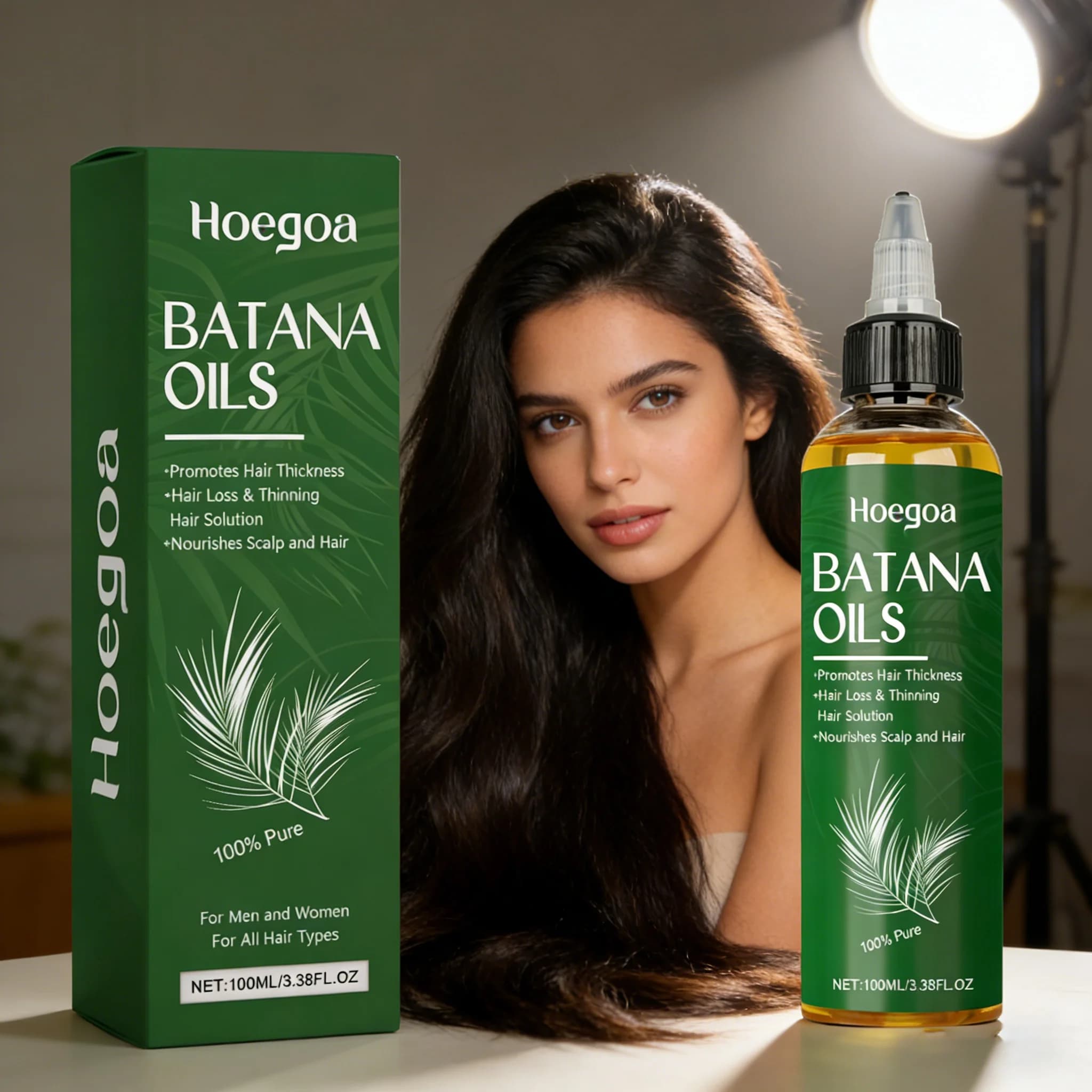 Huile pour la repousse des cheveux, prévient la casse des cheveux, améliore la santé du cuir chevelu