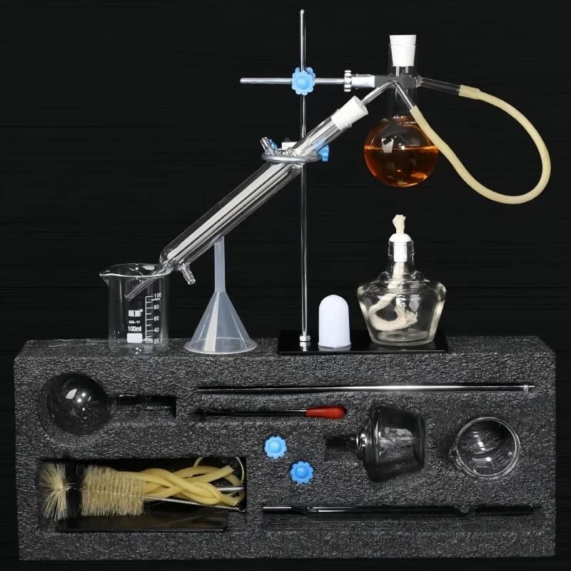 Équipement de distillation complet 100ml--1000ml, Extraction d'huile essentielle et Production d'eau