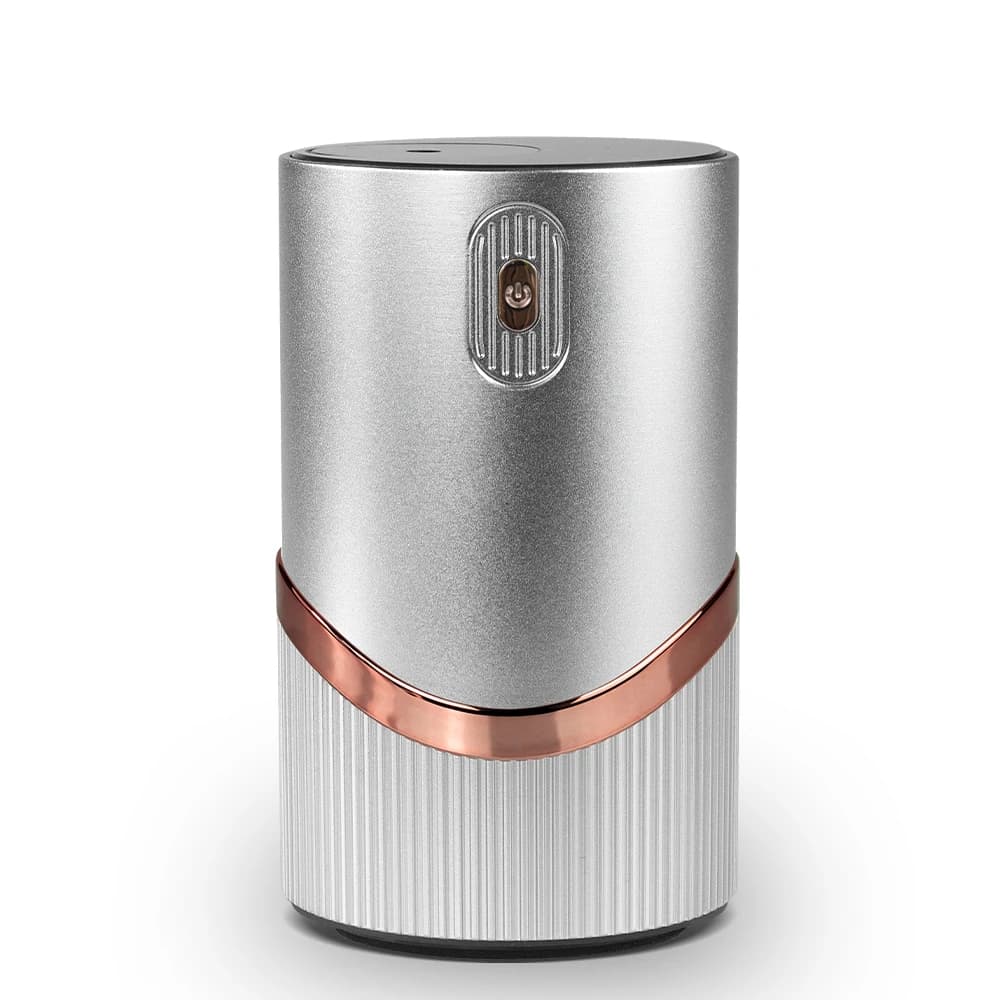 Diffuseur de voiture portable à minuterie, diffuseur d'huiles essentielles en alliage d'aluminium, d