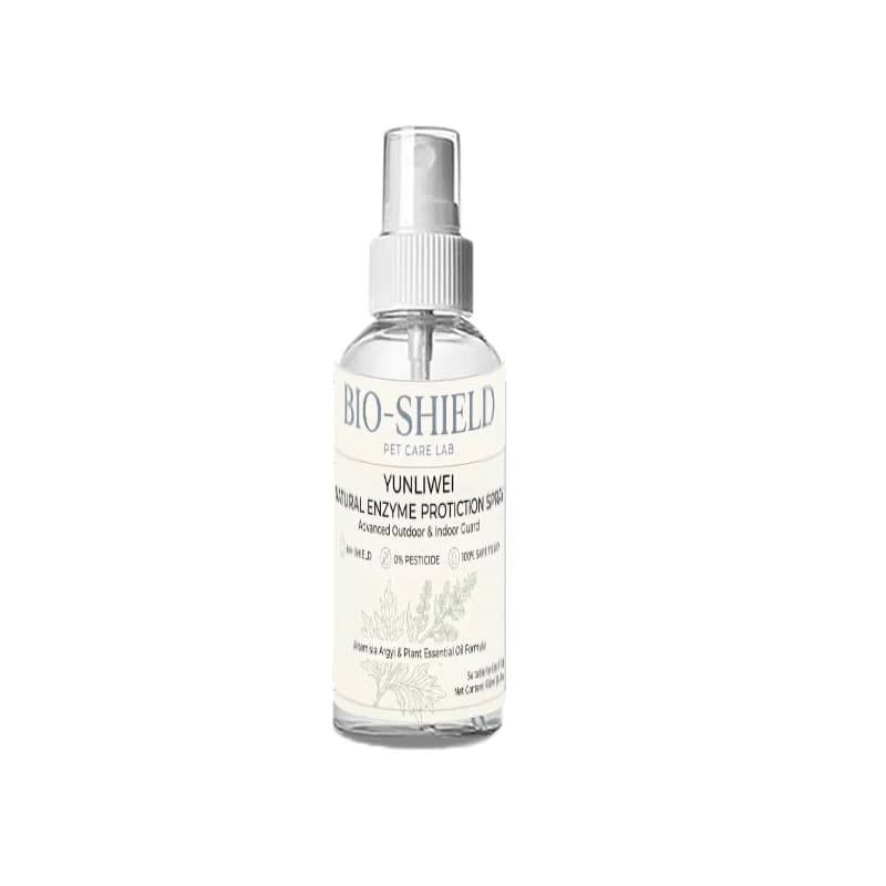 YULIWEI Spray de protection pour animaux de compagnie aux enzymes naturelles, huile essentielle végé