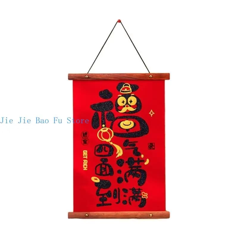 E8BD Traditional 2025 Snake Year Creets Set pour décoration bureau d'atelier