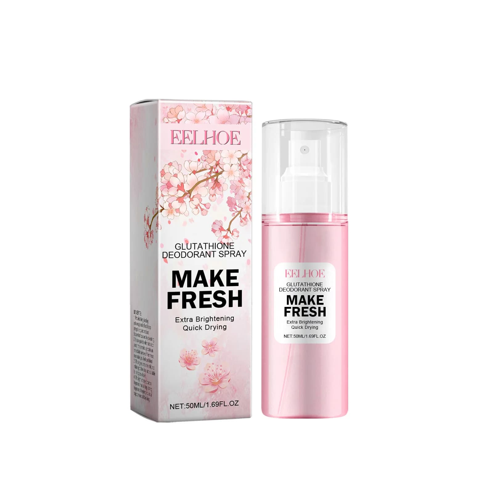 Sakura – Spray corporel anti-odeur pour les aisselles, contrôle des odeurs de sueur, parfum longue d