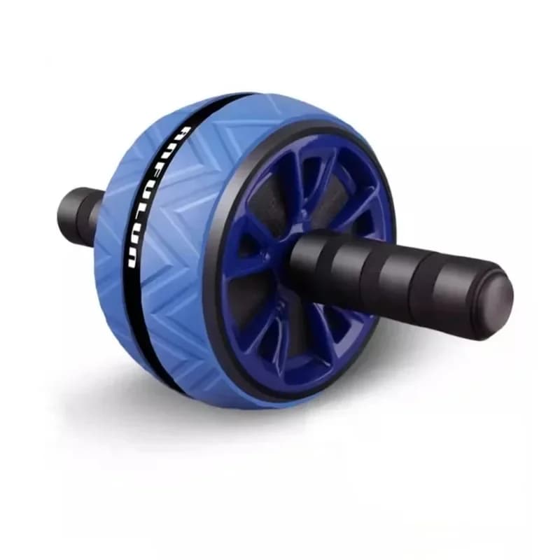 Rouleaux abdominaux silencieux à double roue pour l'entraînement du tronc, équipement de fitness ave