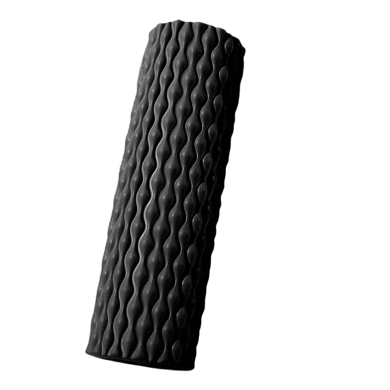 Rouleaux en mousse texturée pour massage musculaire, rouleau en mousse dorsale à densité moyenne pou