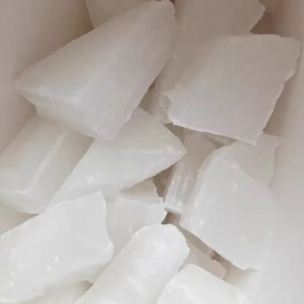 500g 1kg Non. Bloc de paraffine entièrement raffinée 58, semi-transparent, pour polissage de pierres