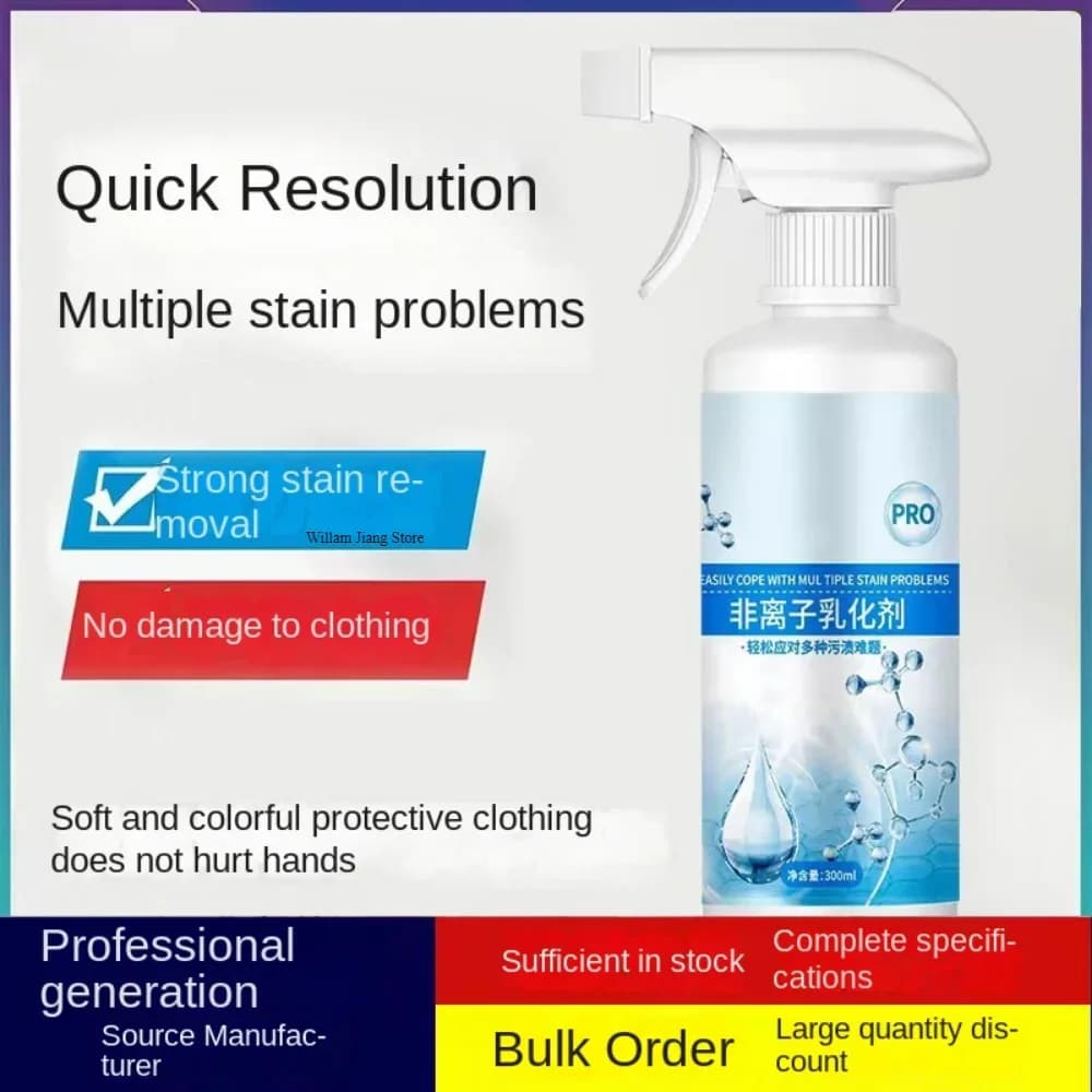 Dissolvant de taches, fournitures de lavage, poudre à lessive, détergent liquide, dissolvant de roui