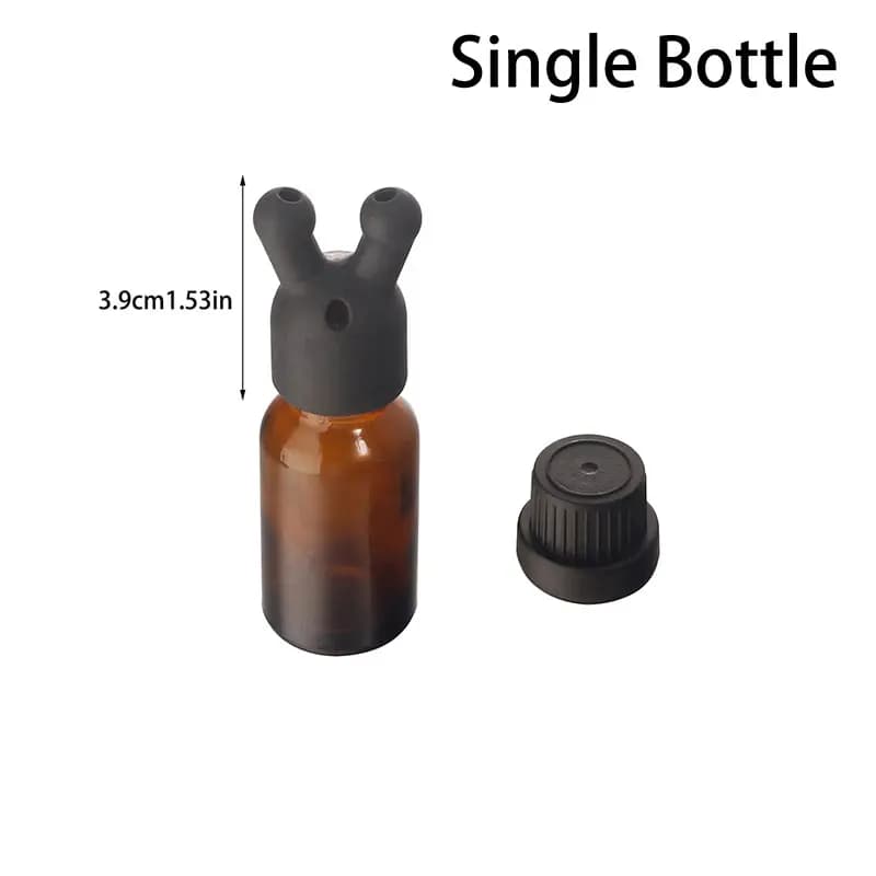 Mini bouteille d'inhalateur d'huile essentielle et de parfum, capuchon d'inhalateur d'huile essentie
