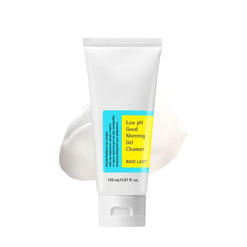 RAVE LADY Low PH 150ml nettoyant pour le visage contrôle de l'huile douce hydratant lavage du visage