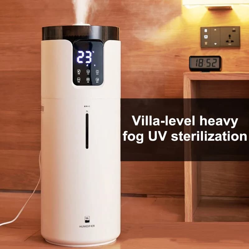 Humidificateur ultrasonique domestique 16L, humidificateur d'air de grande capacité, diffuseur Comme
