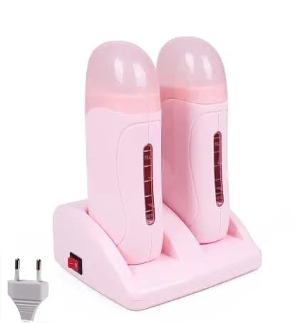 Double chauffe-cire électrique épilateur cartouche rouleau de cire Base rouleau sur épilation rechar