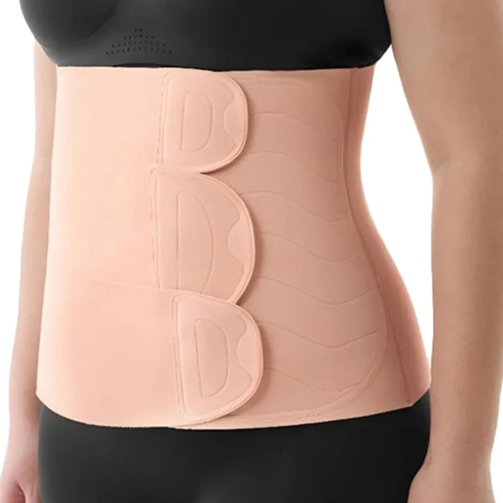 Ceinture abdominale post-partum pour césarienne et accouchement vaginal, avec soutien dorsal ergonom