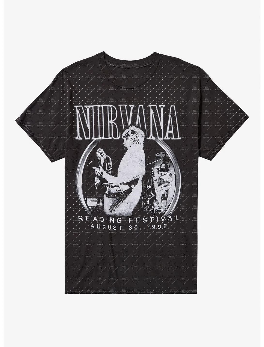 T-shirt imprimé rétro années 90 Rock Music Festival pour homme, vintage grunge, graphique concert, m