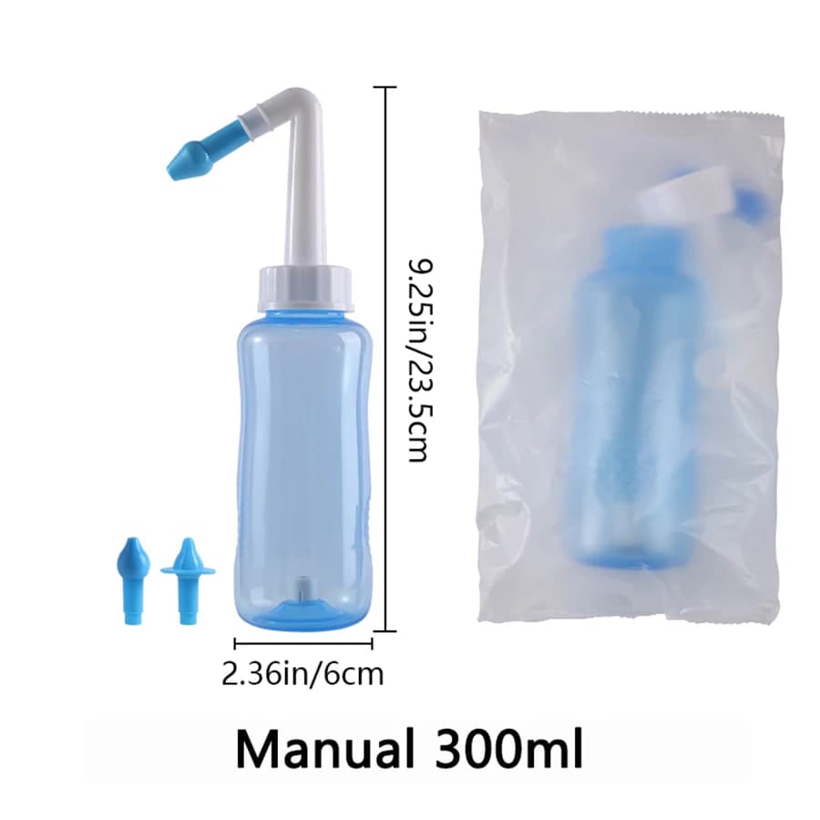 Nettoyeur de lavage du nez, irrigateur Nasal, bouteille de rinçage, protection du nez, évite la rhin