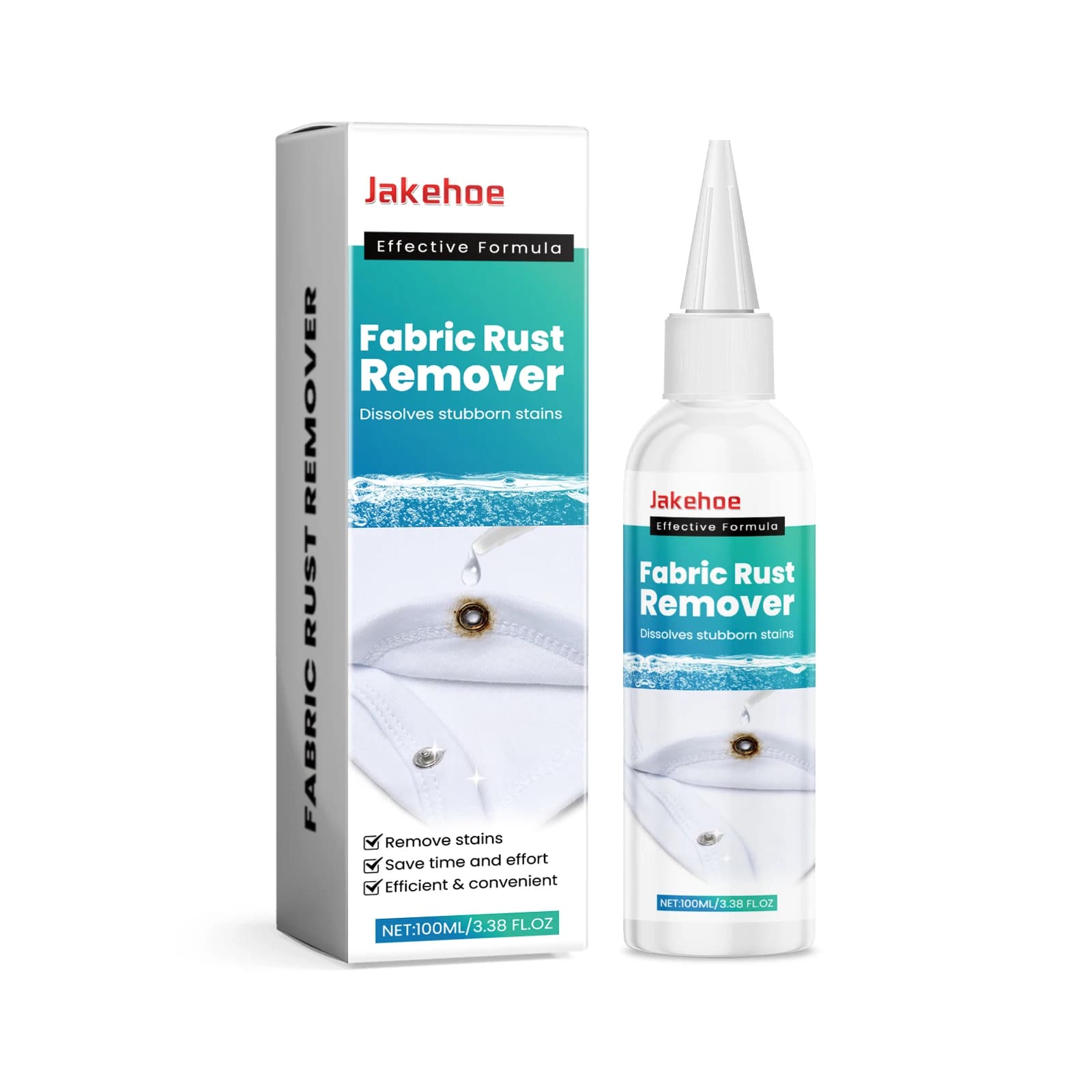 Dissolvant de rouille pour tissu, élimine efficacement la rouille, dissolve les taches d'huile et le