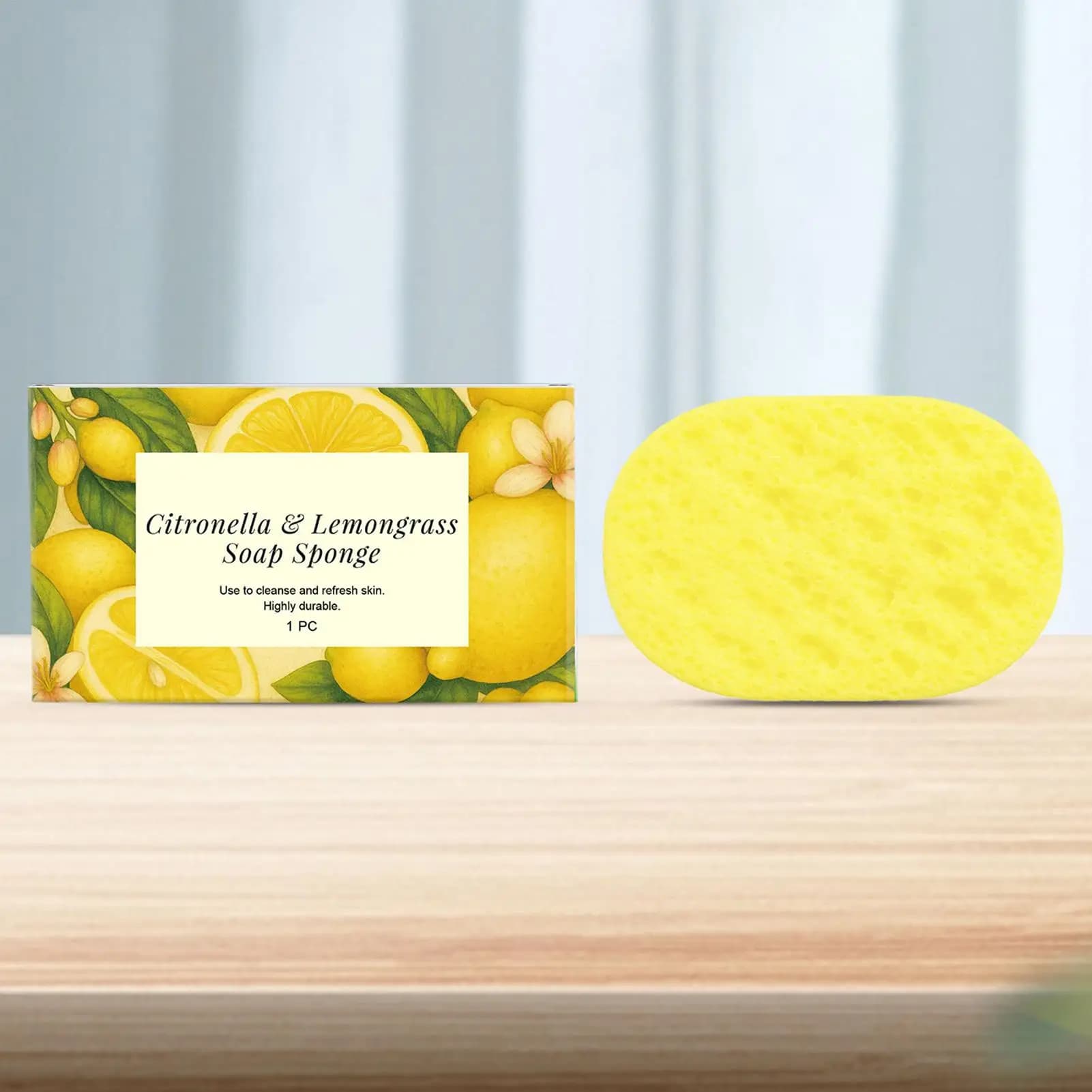 Savon à la citronnelle et à la citronnelle grasse, régulateur de sébum, rafraîchissant, exfoliant, h