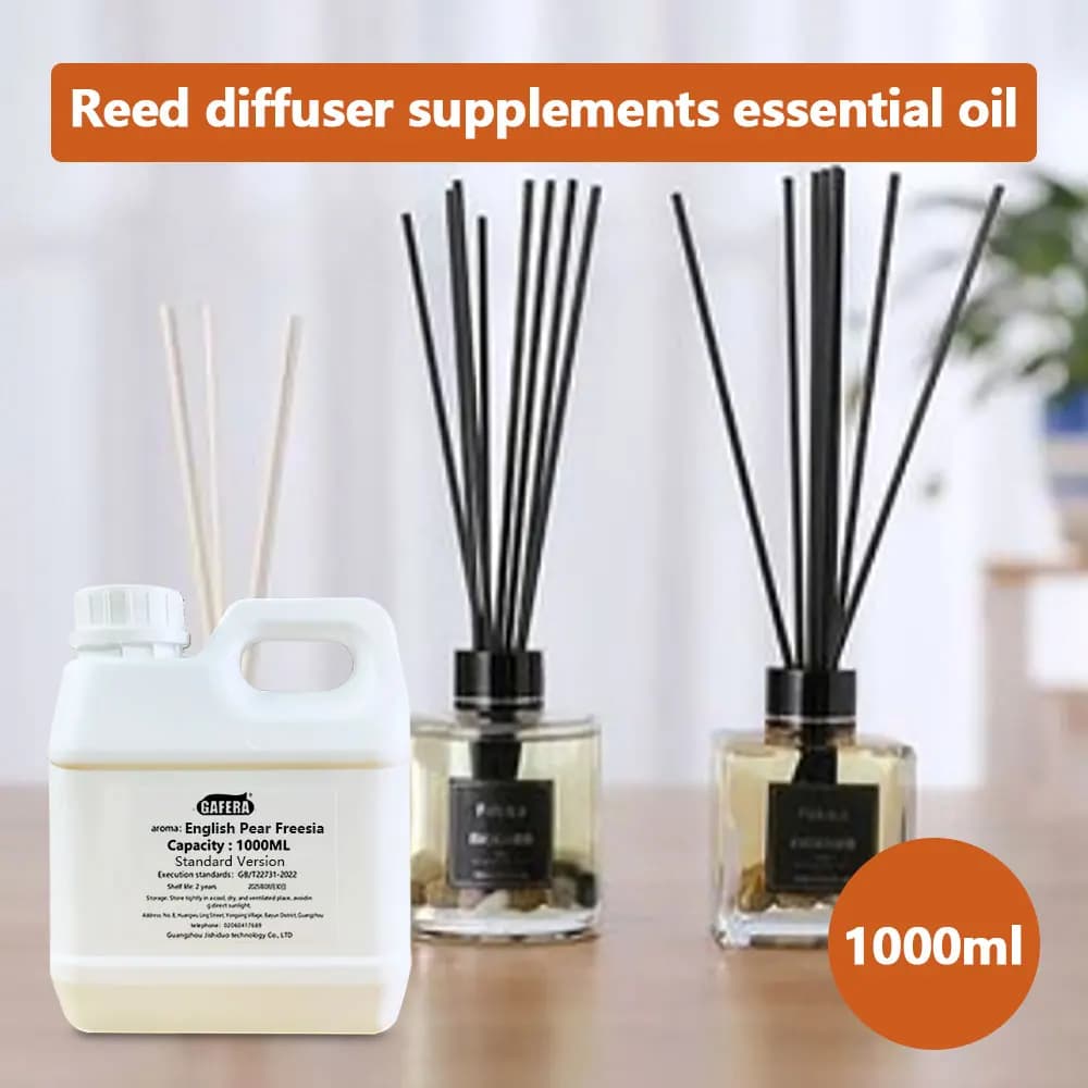 GAFERA 1000 ml (33,8 oz) huile essentielle d'arôme de cèdre, liquide de supplément diffuseur pour la