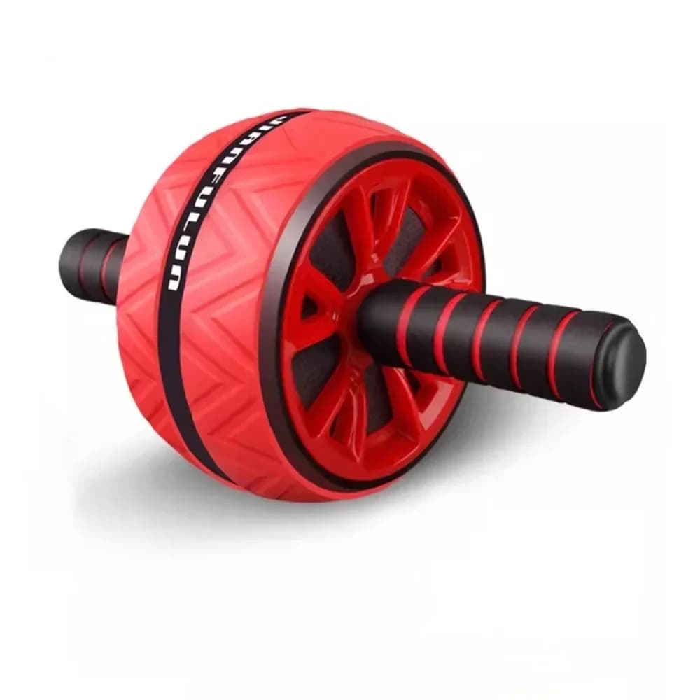 Roue abdominale avec poignées antidérapantes, large roue abdominale pour l'entraînement de la force