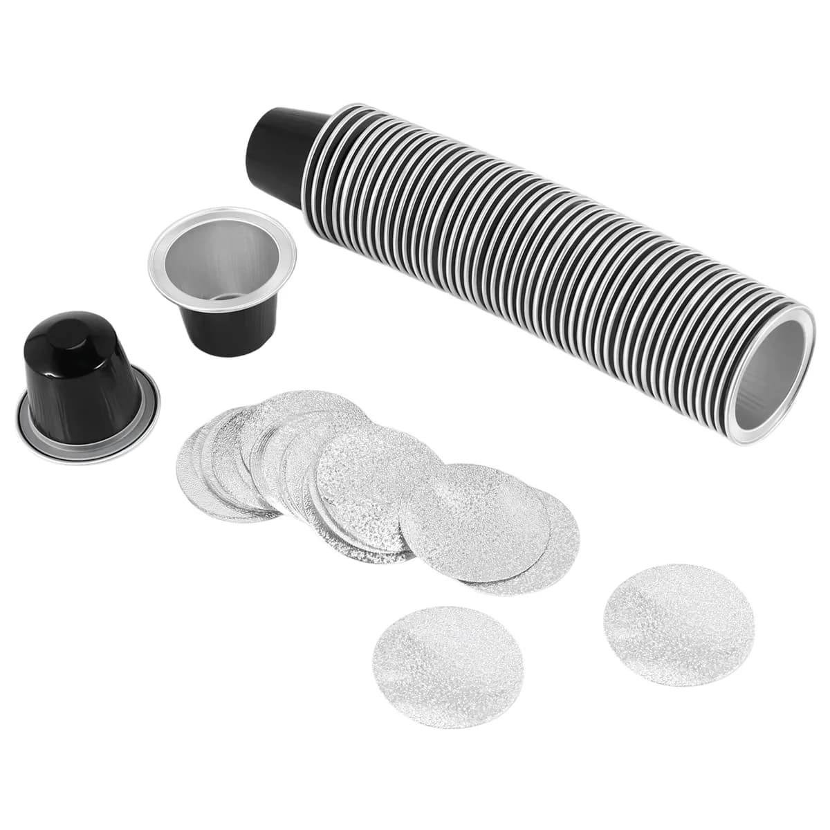 Capsules de café de poulet illables quotidiennes, tasse d'emballage, 73 fournitures pour un café ou