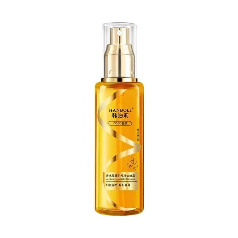 Spray d'huile capillaire inoffensive de qualité supérieure, huile revitalisante nourrissante parfumé
