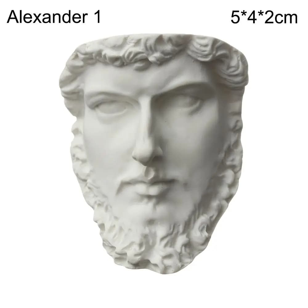 Mini figurine en plâtre pour la décoration intérieure, statue grecque Myenson, sculpture célèbre des