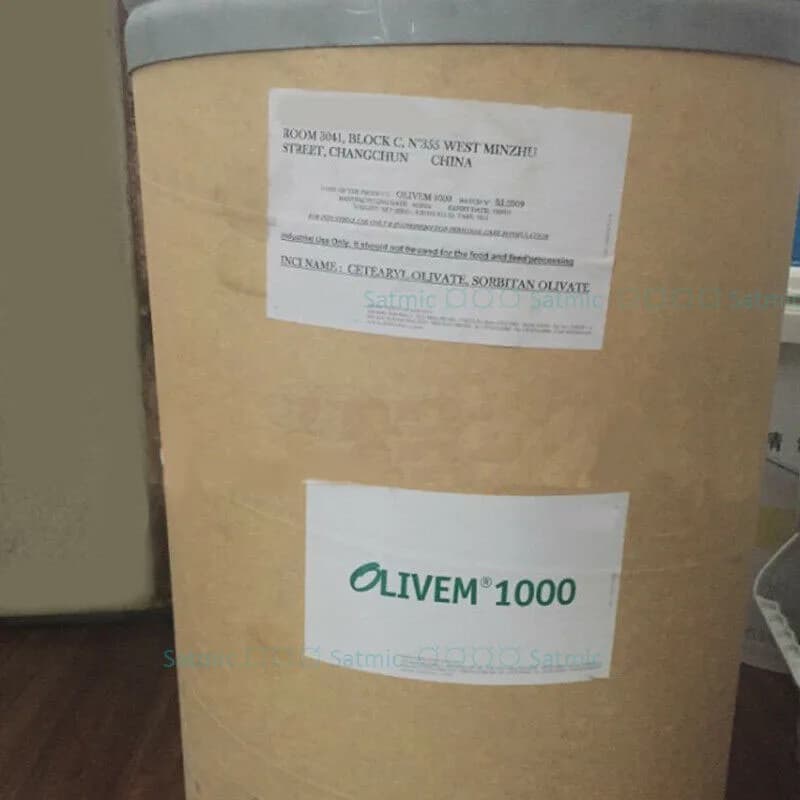 Olivem 1000-Crèmes émulsifiantes et lotions d'avertissement