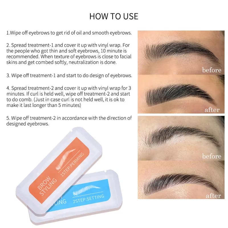 Kit de stratification des sourcils levage