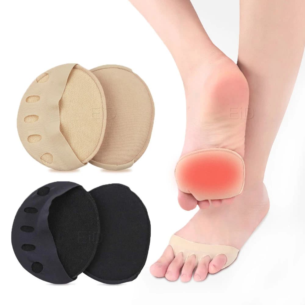 EiD cinq orteils avant-pied coussinets pour femmes Hallux Valgus oignon soulagement de la douleur talons hauts demi-semelles callosités cors soins chaussettes orteil Pad
