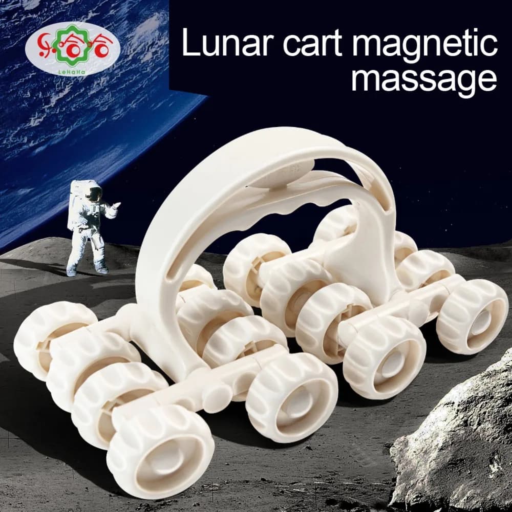 Masseur à rouleaux masseur de corps à seize roues Instrument de Massage universel à sixteen roues rouleau de véhicule spatial Massage du cou entier
