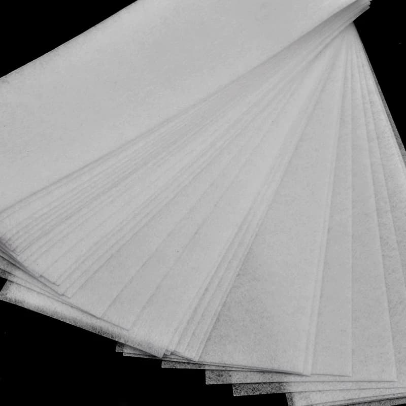 100 pièces épilation non tissé corps tissu cheveux enlever cire rouleaux de papier haute qualité épilation épilateur cire bande papier
