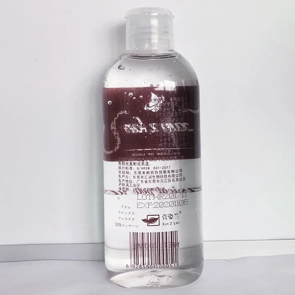 Lubrifiant hydrosoluble facile à nettoyer pour adulte, produit sexuel, huile pour sexe anal, vagin, gay, valide, 200ml