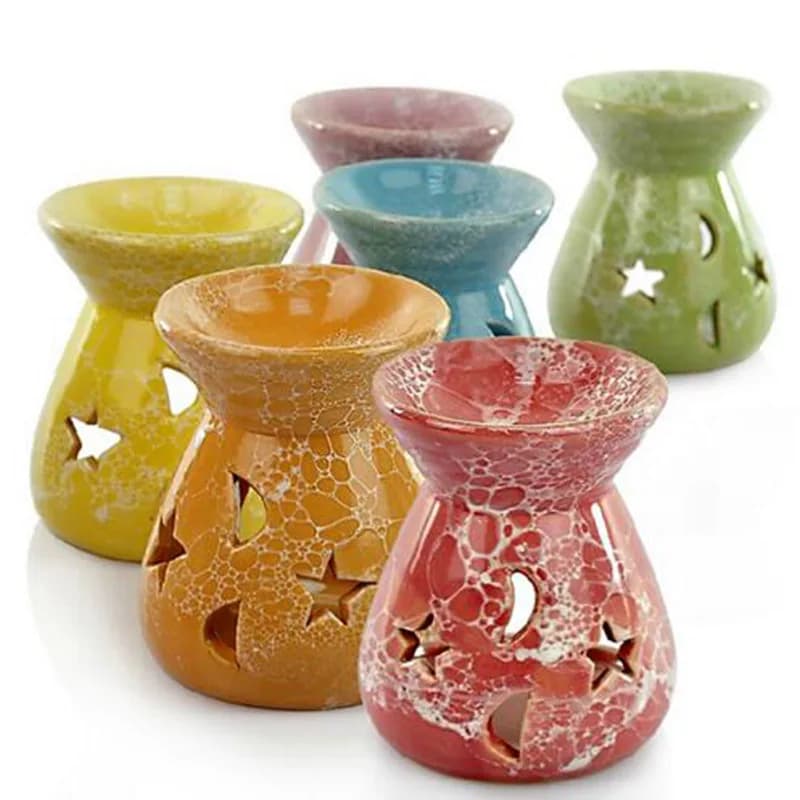 Four d'aromathérapie à bougie, lampe d'aromathérapie, four à huile essentielle, brûleur romantique domestique, décoration de maison