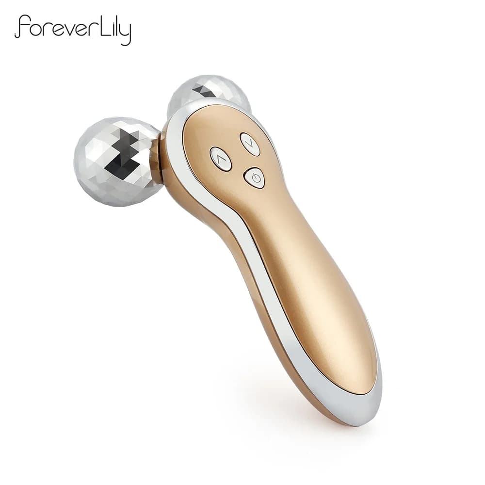 Rouleau de Massage par vibrations EMS pour le visage
