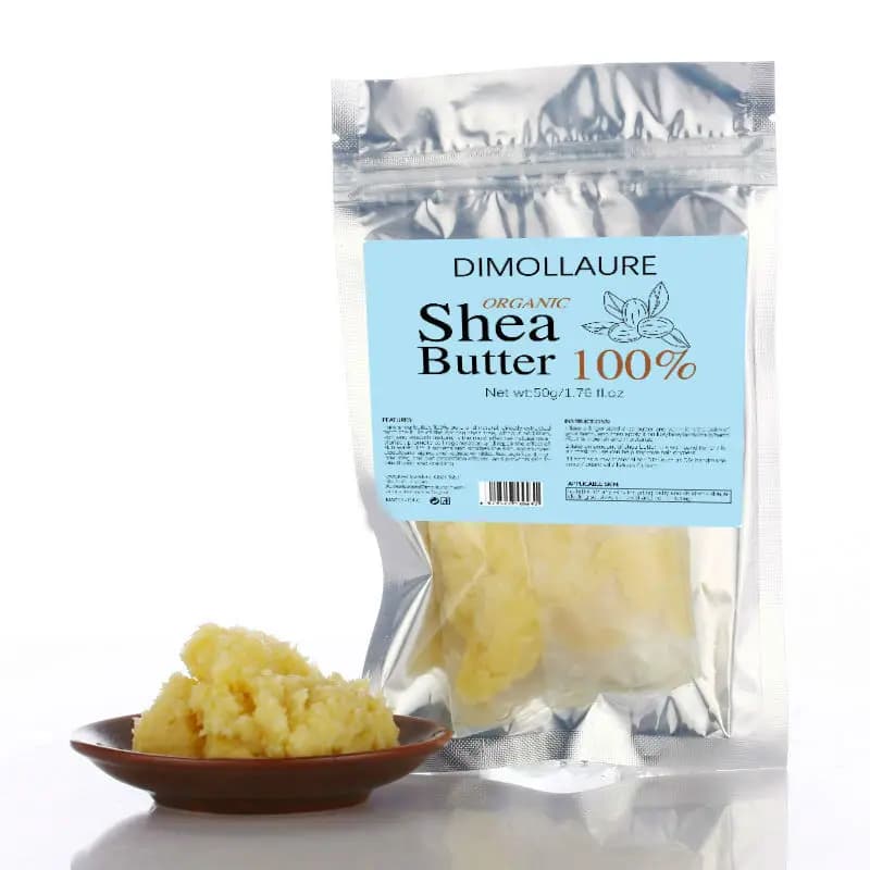 Dimollaure 50g-500g beurre de karité biologique non raffiné soin de la peau huile essentielle savon fait à la main huile huile corporelle bricolage huile de Base